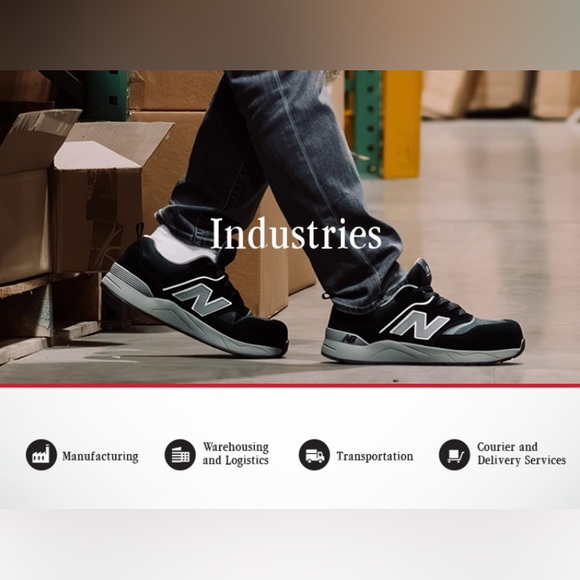 New Balance Men's Composite Toe Elite Lite EH Industrial Shoe/Size 12 - Picture 9 of 16